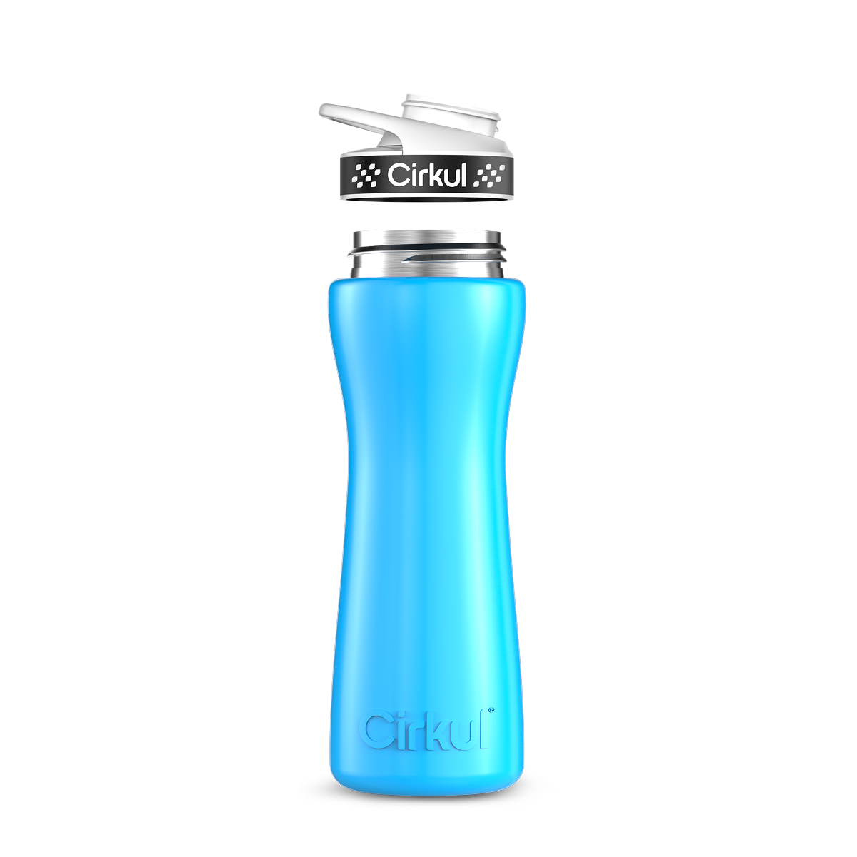 22oz. Stainless Steel Bottle & Comfort Grip Lid