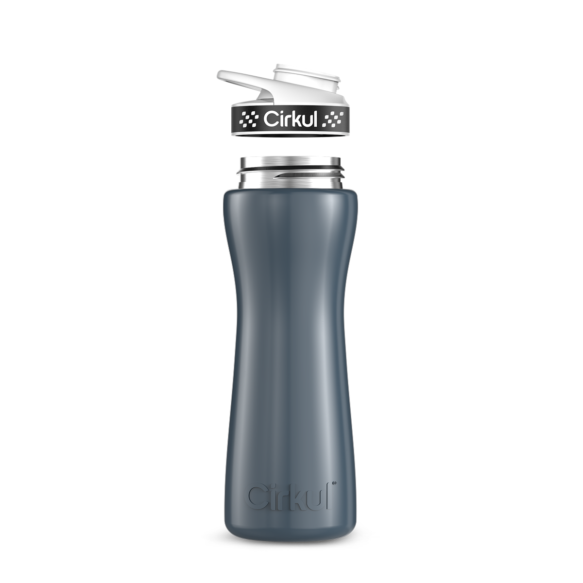 22oz. Stainless Steel Bottle & Comfort Grip Lid