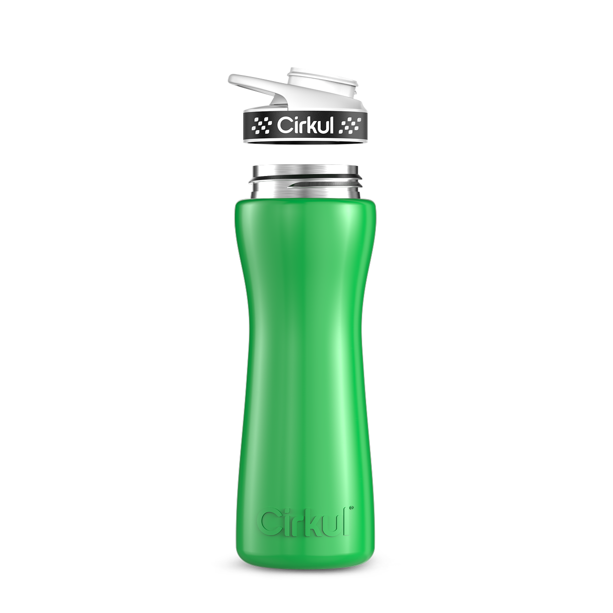 22oz. Stainless Steel Bottle & Comfort Grip Lid