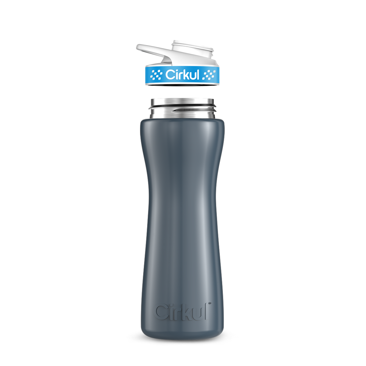 22oz. Stainless Steel Bottle & Comfort Grip Lid