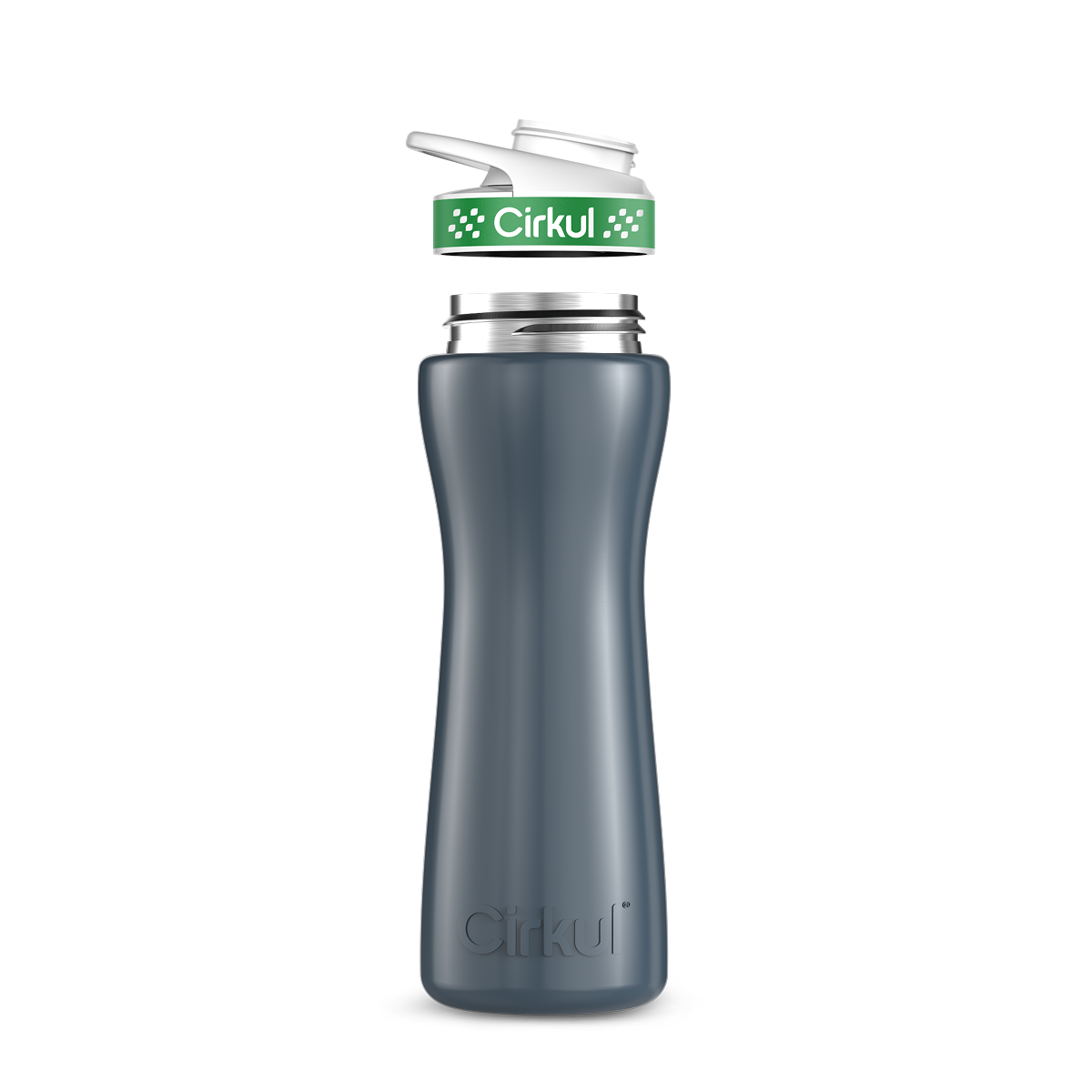 22oz. Stainless Steel Bottle & Comfort Grip Lid