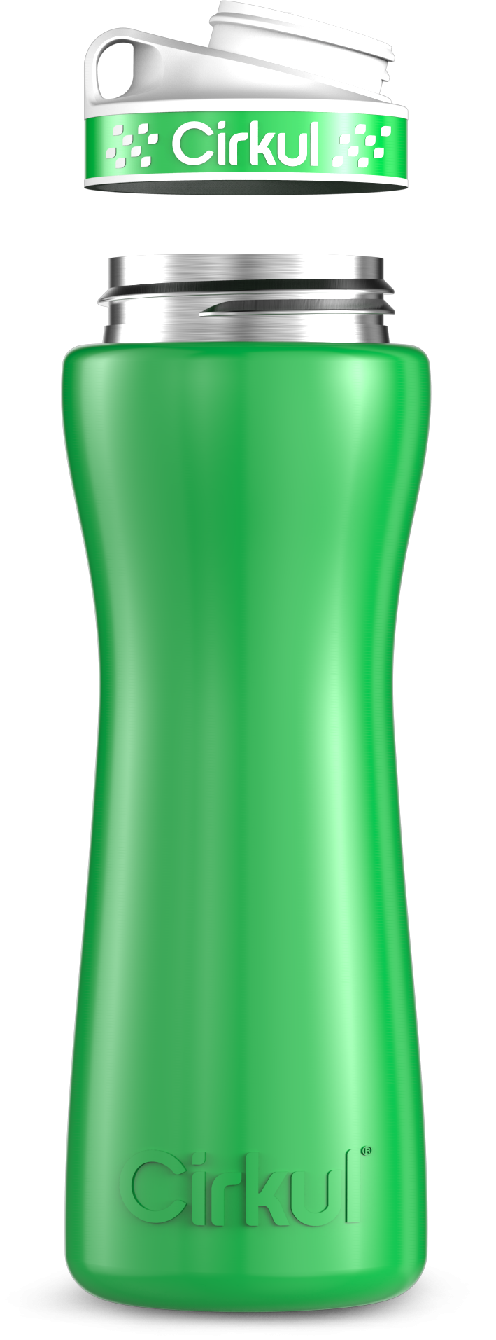 Custom 22oz. Stainless Steel Bottle & Comfort Grip Lid